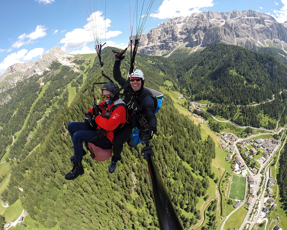 Paragliding - Seceda - Ortisei Val Gardena